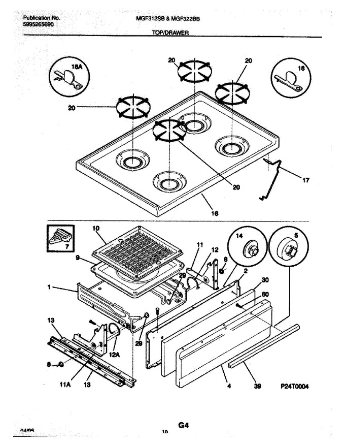 Diagram for MGF312SBWB