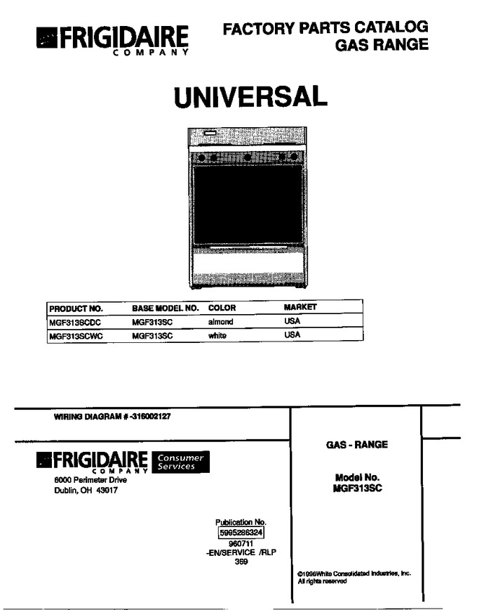 Diagram for MGF313SCWC