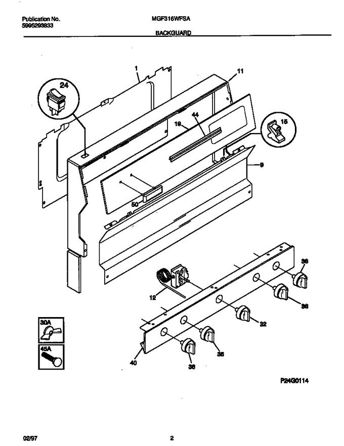 Diagram for MGF316WFSA
