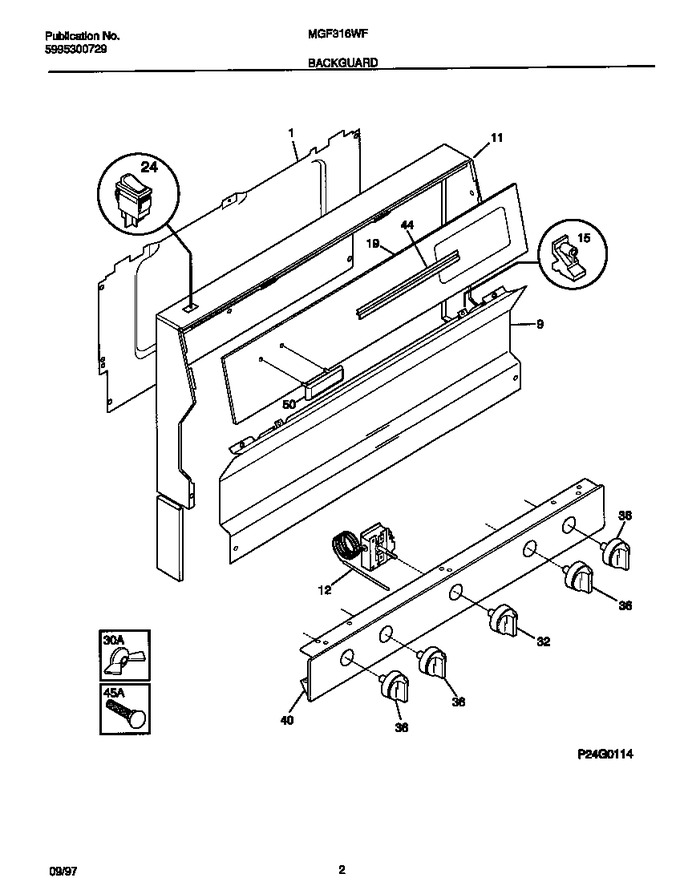 Diagram for MGF316WFSB