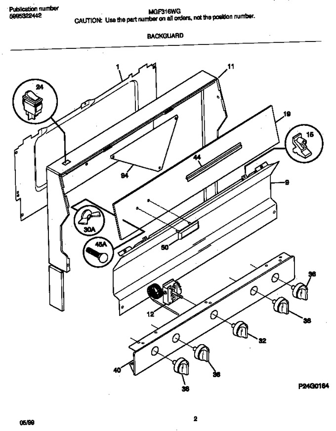 Diagram for MGF316WGTA