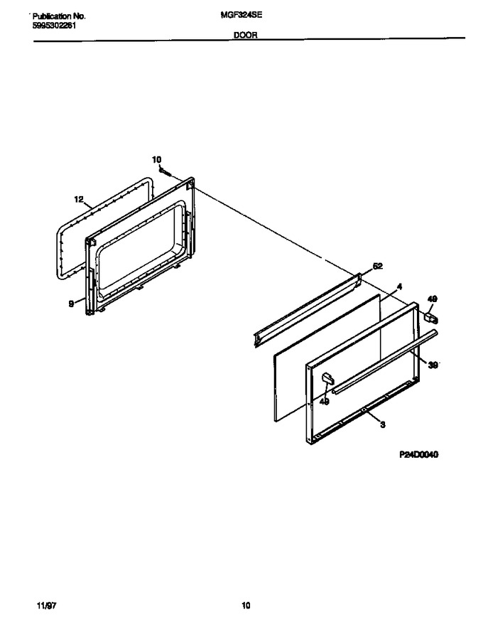 Diagram for MGF324SEWD