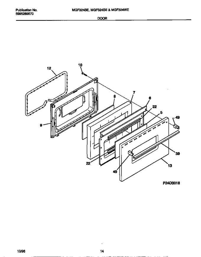 Diagram for MGF324WESD