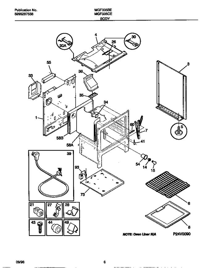 Diagram for MGF335CESA