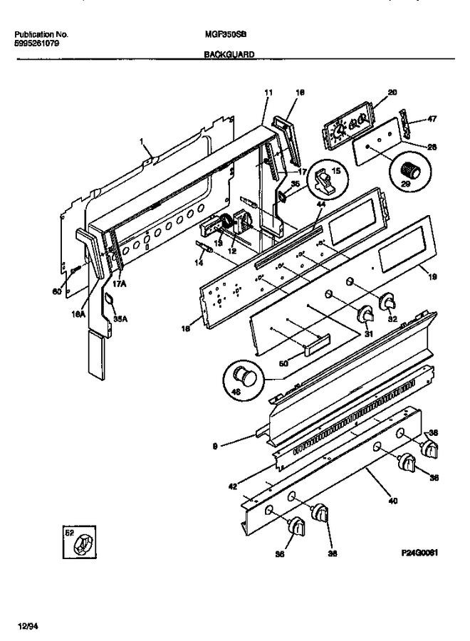 Diagram for MGF350SBDA