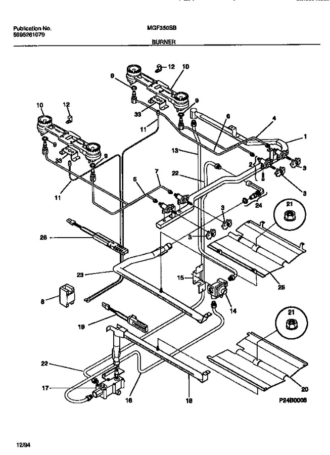 Diagram for MGF350SBDA