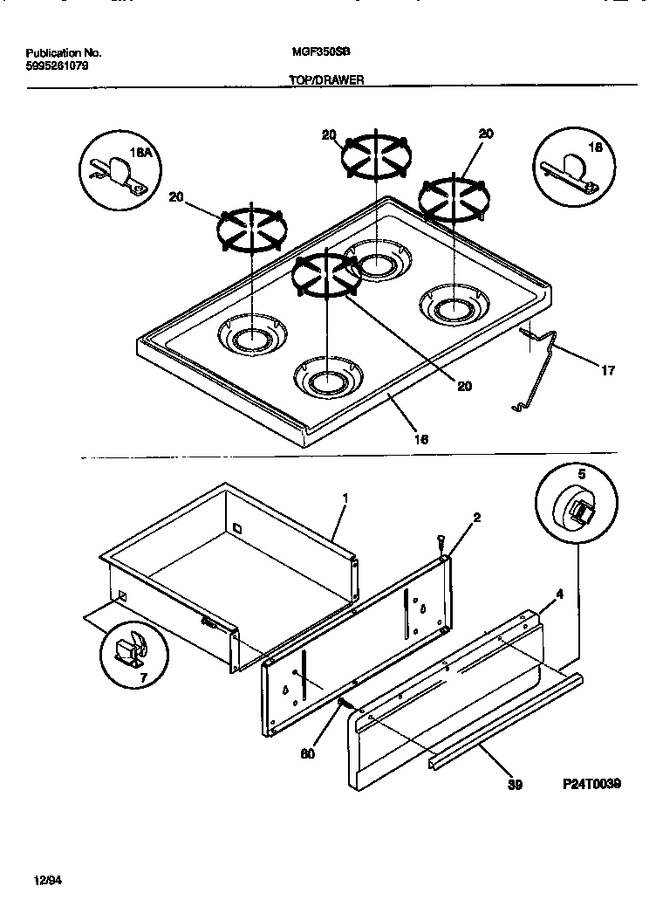 Diagram for MGF350SBDA