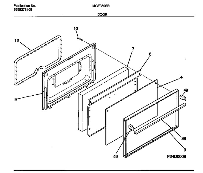 Diagram for MGF350SBWB