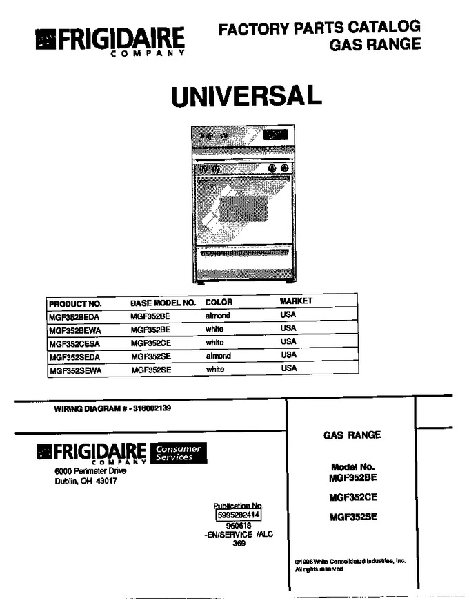 Diagram for MGF352BEWA