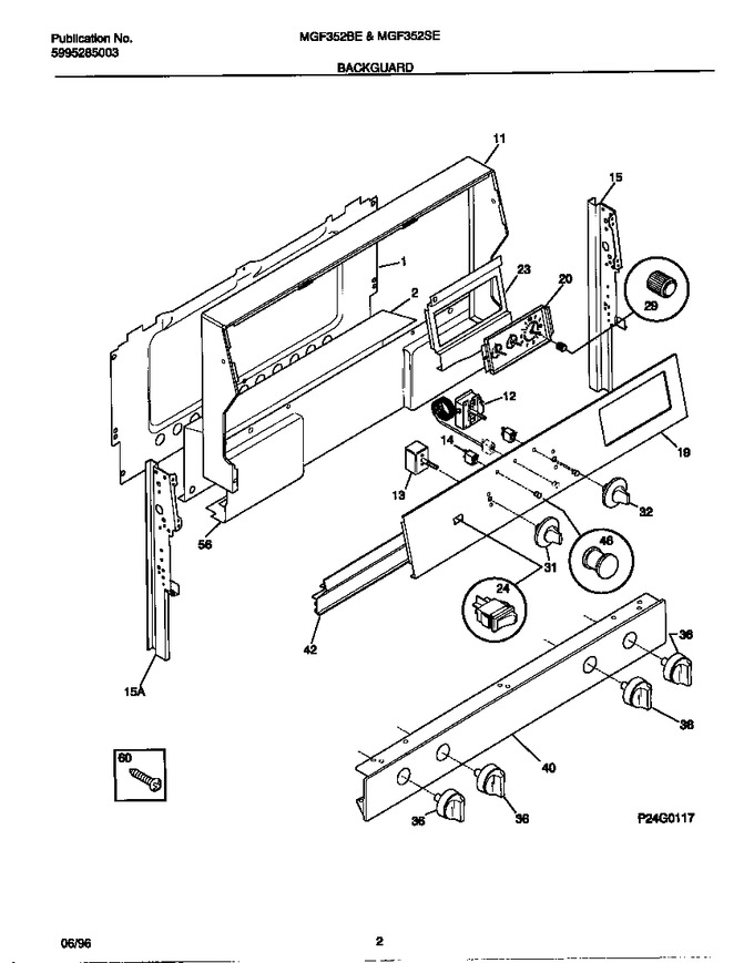 Diagram for MGF352SEWB
