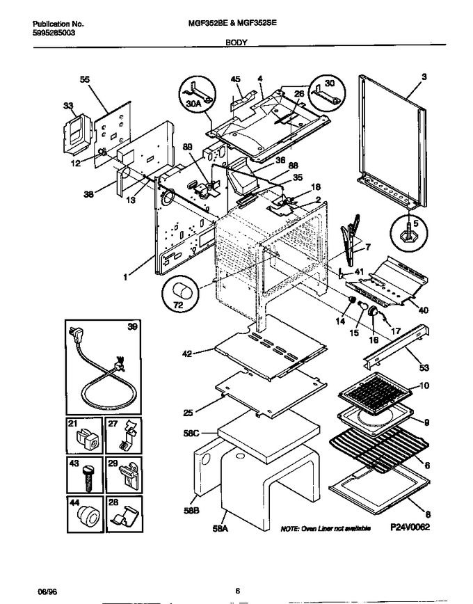 Diagram for MGF352SEWB