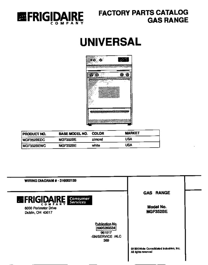 Diagram for MGF352BEDC