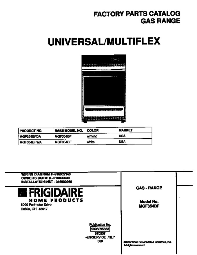 Diagram for MGF354BFDA