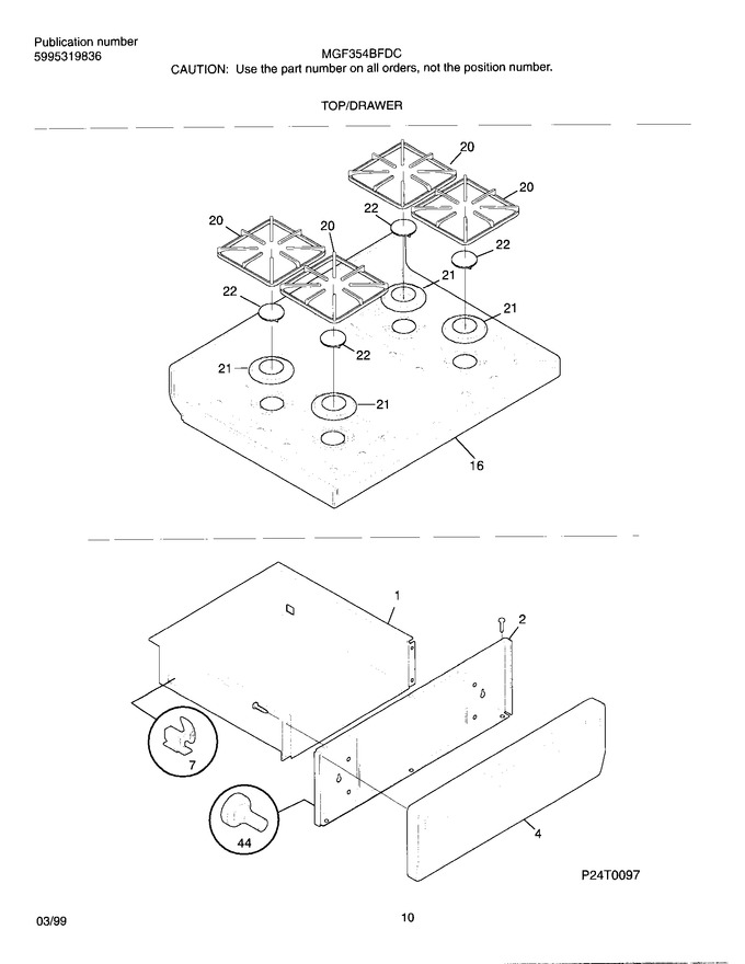 Diagram for MGF354BFDC