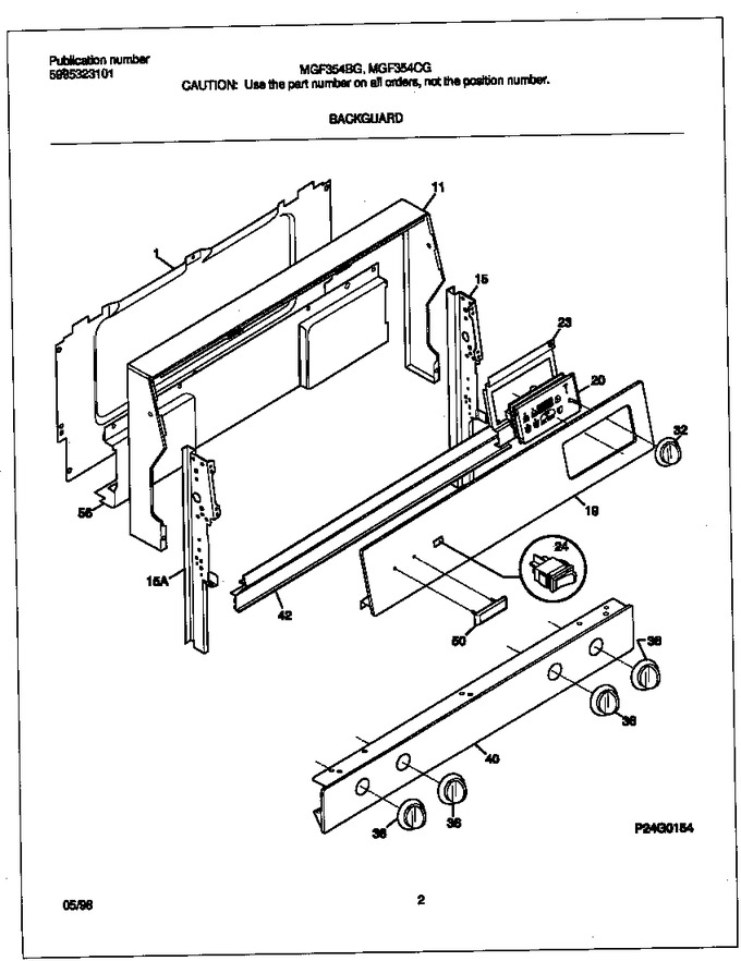 Diagram for MGF354CGSC