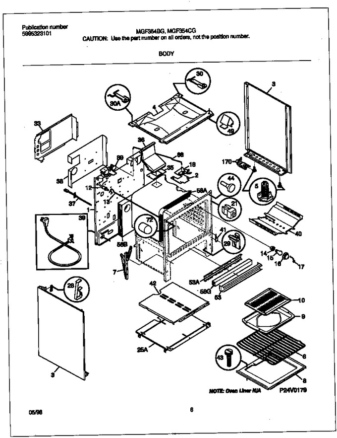 Diagram for MGF354CGSC