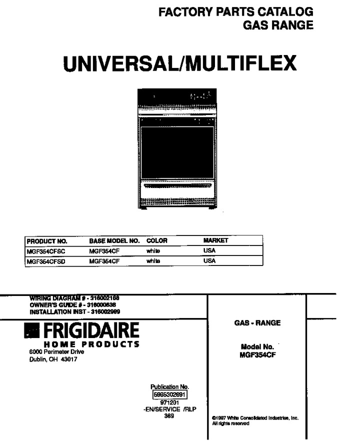 Diagram for MGF354CFSC