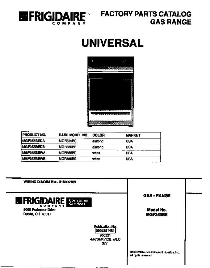 Diagram for MGF355BEDA