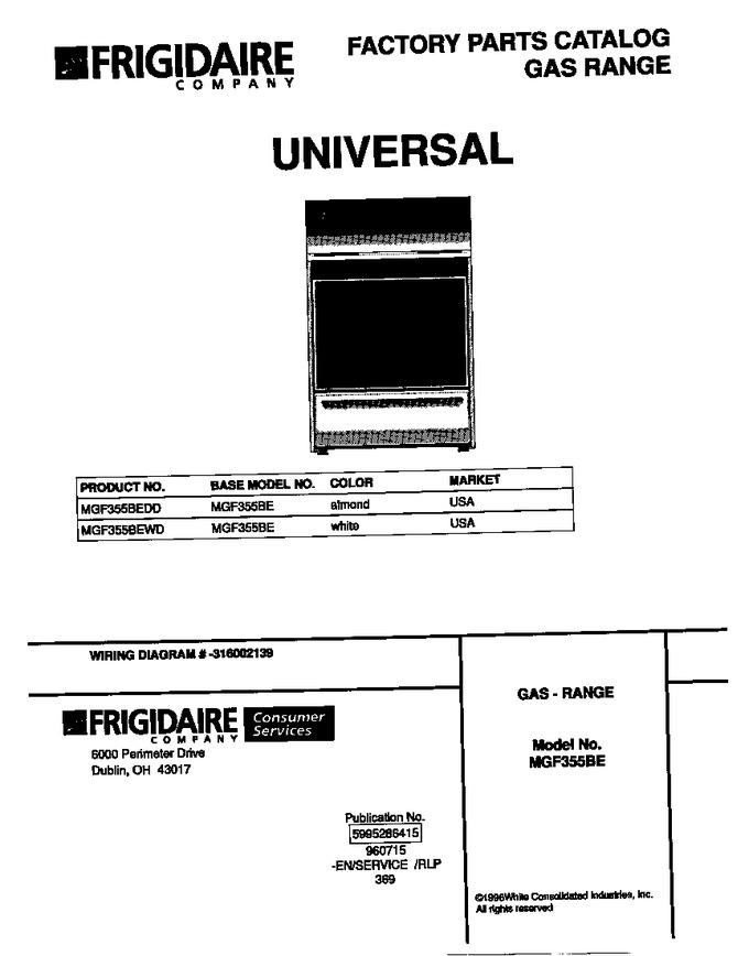 Diagram for MGF355BEWD