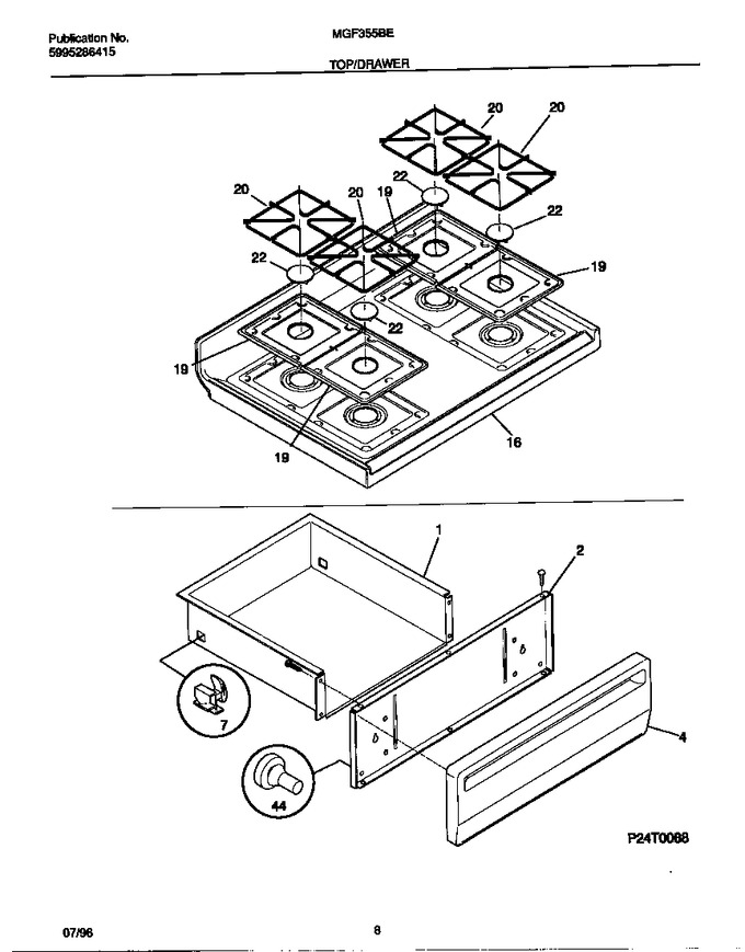 Diagram for MGF355BEWD