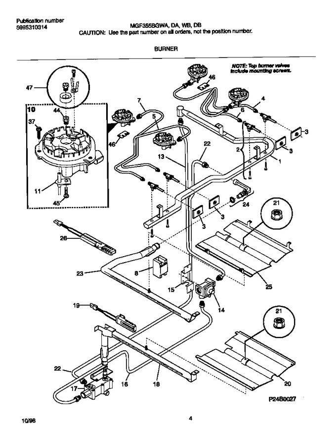 Diagram for MGF355BGDB