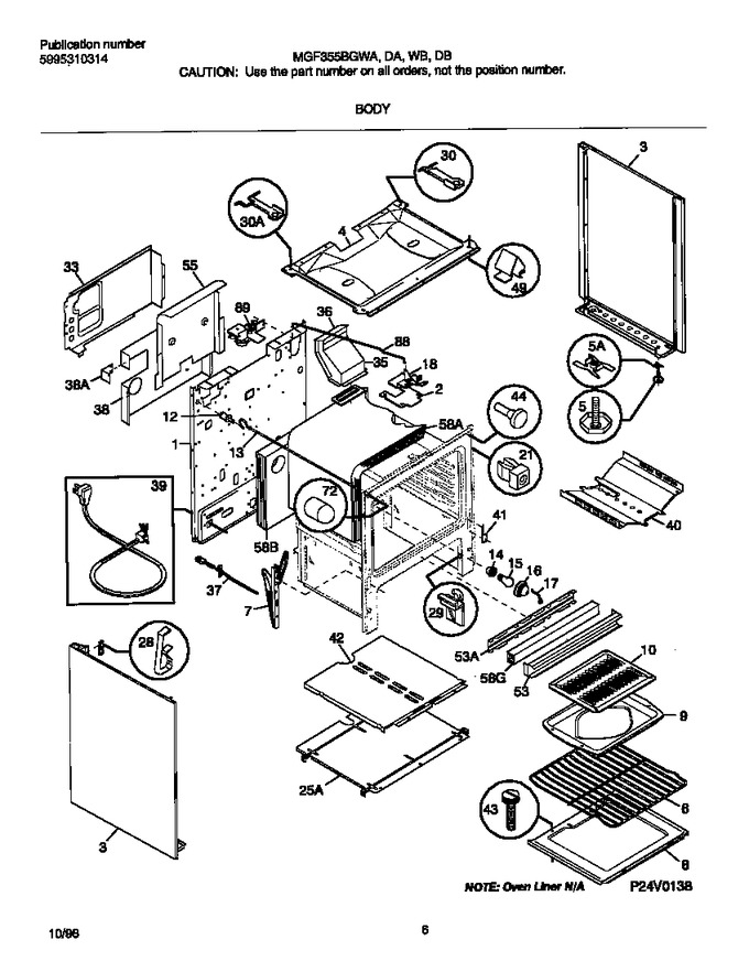 Diagram for MGF355BGWB