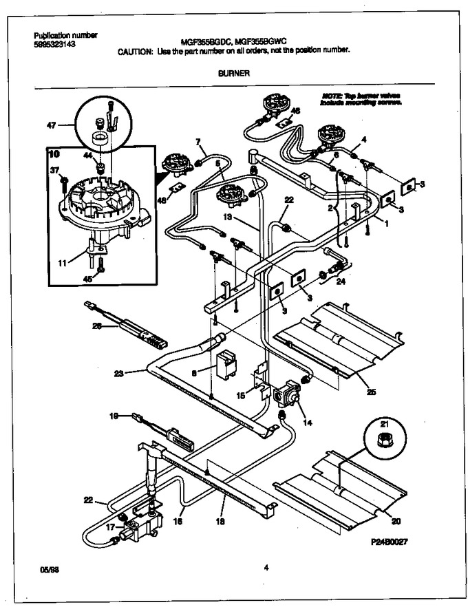 Diagram for MGF355BGWC