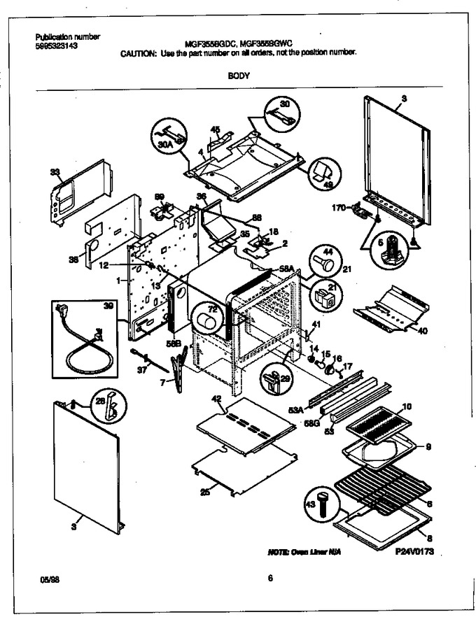 Diagram for MGF355BGWC