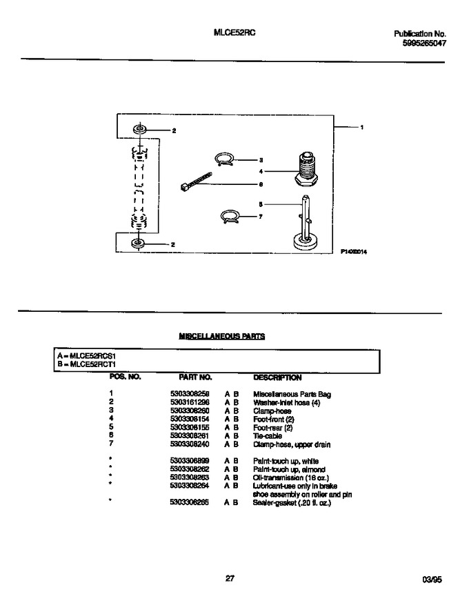 Diagram for MLCE52RCS1