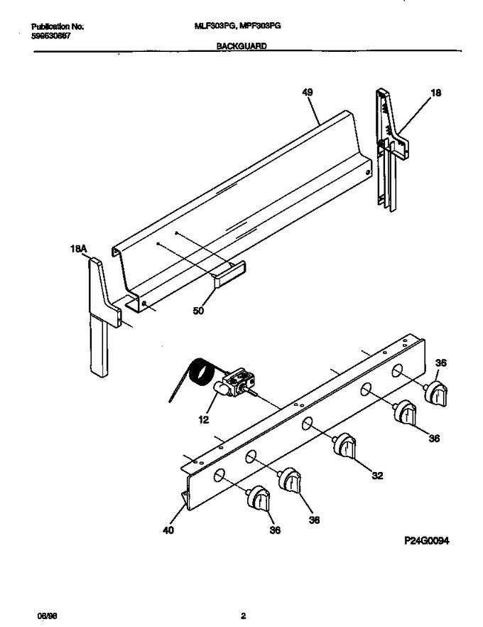 Diagram for MPF303PGWA