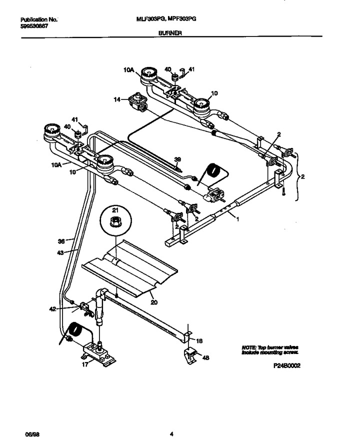 Diagram for MPF303PGWA