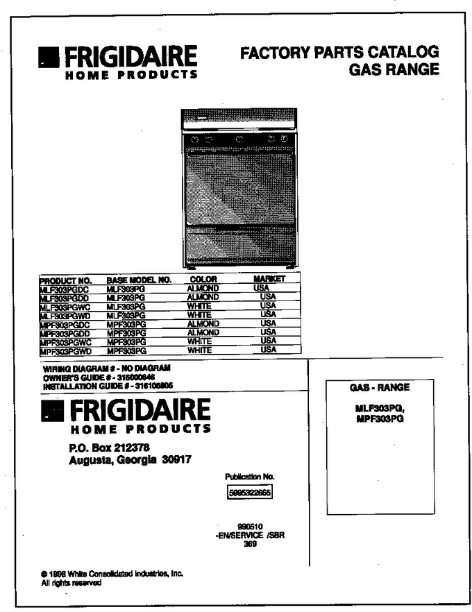 Diagram for MPF303PGWC