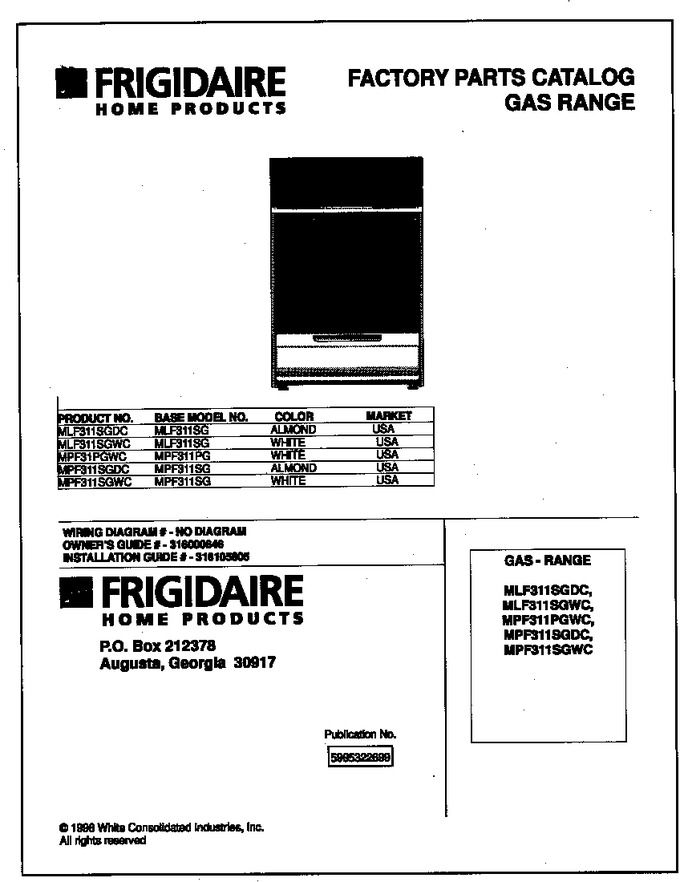 Diagram for MPF311PGWC