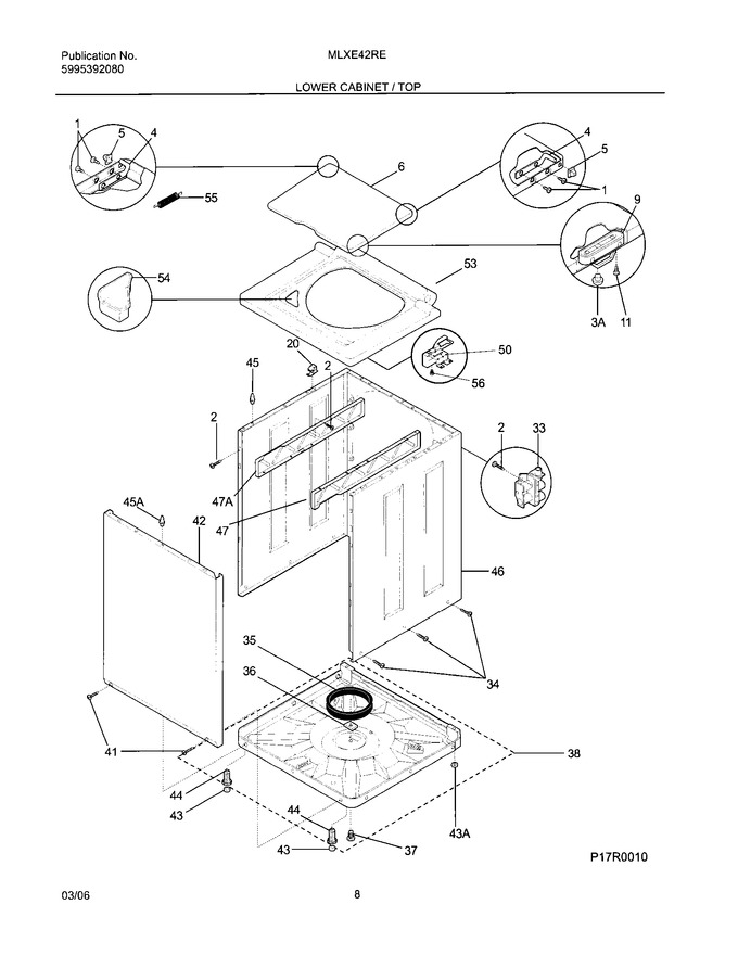 Diagram for MLXE42REW7