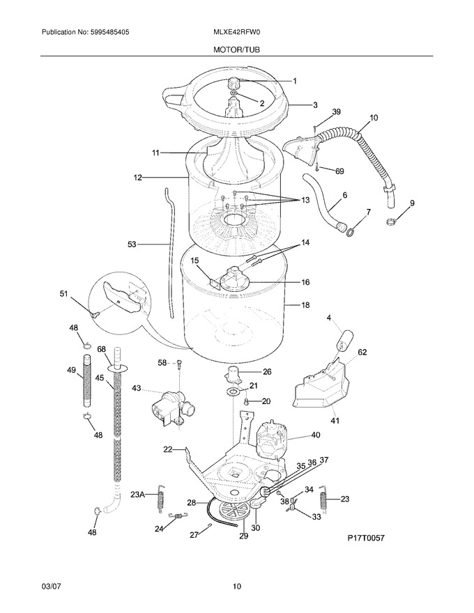Diagram for MLXE42RFW0