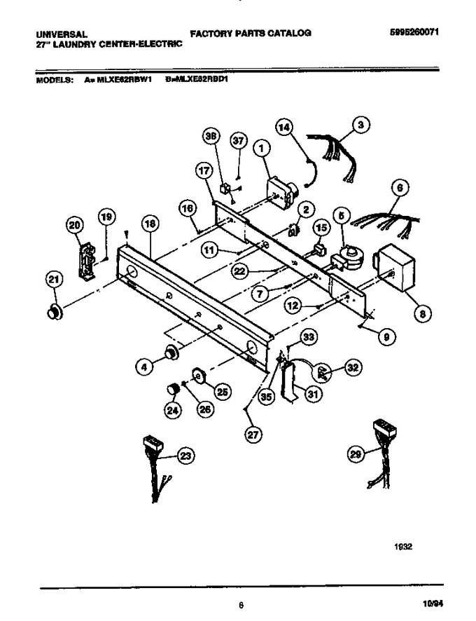 Diagram for MLXE62RBW1