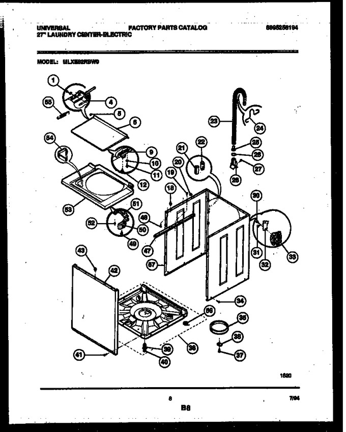 Diagram for MLXE62RBWW0