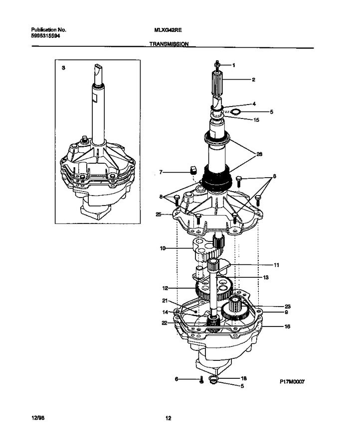 Diagram for MLXG42REW4