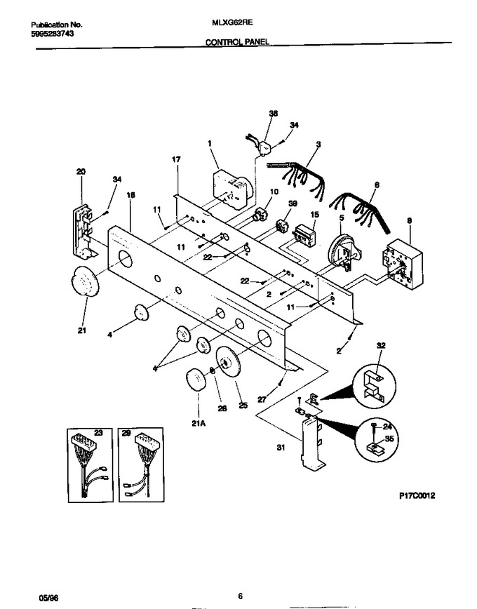 Diagram for MLXG62REW0
