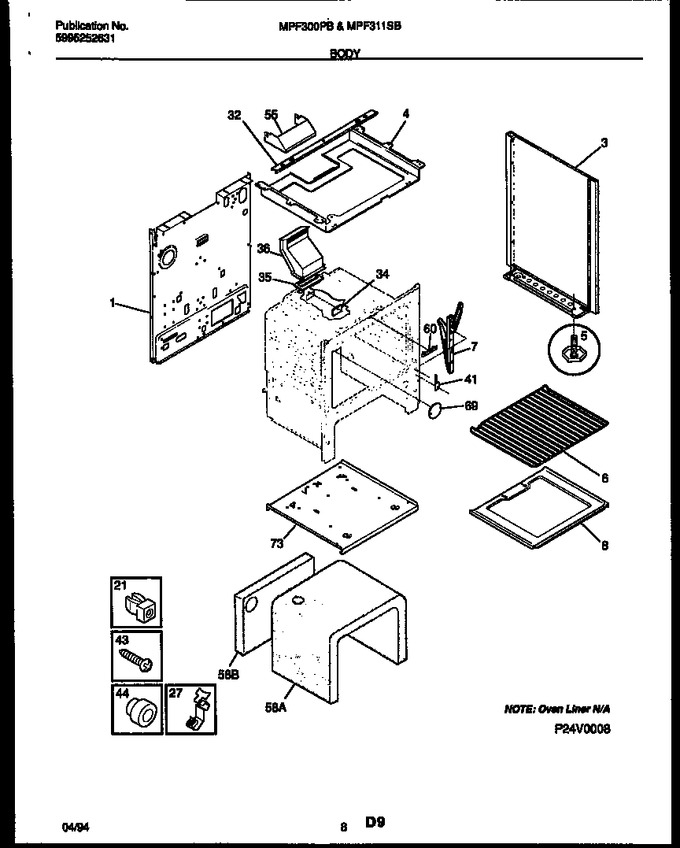 Diagram for MPF300PBWA