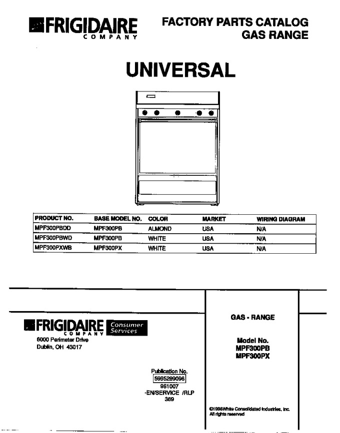 Diagram for MPF300PXWB