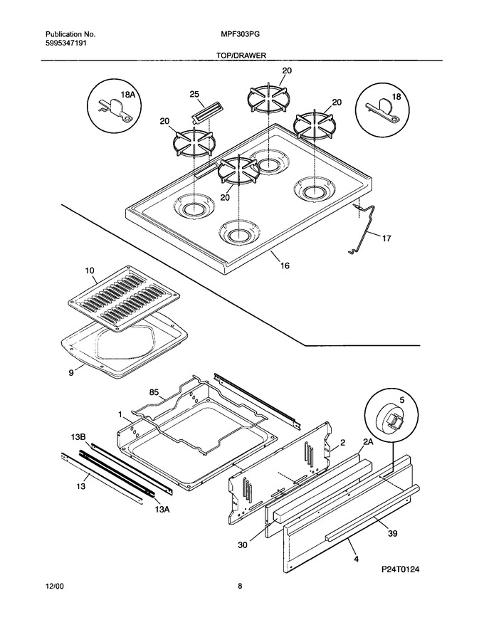 Diagram for MPF303PGWF