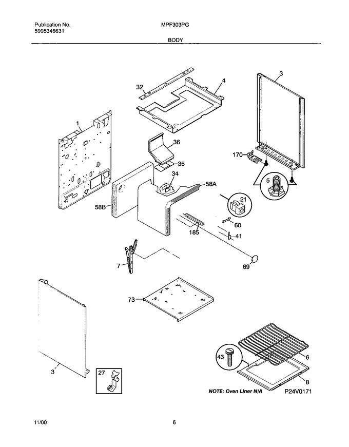 Diagram for MPF303PGWG