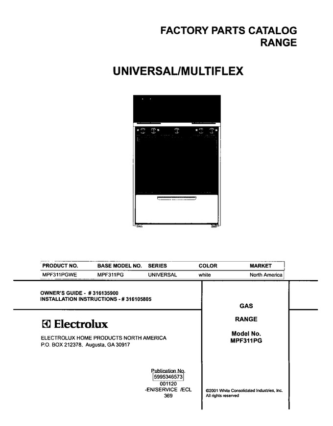 Diagram for MPF311PGWE