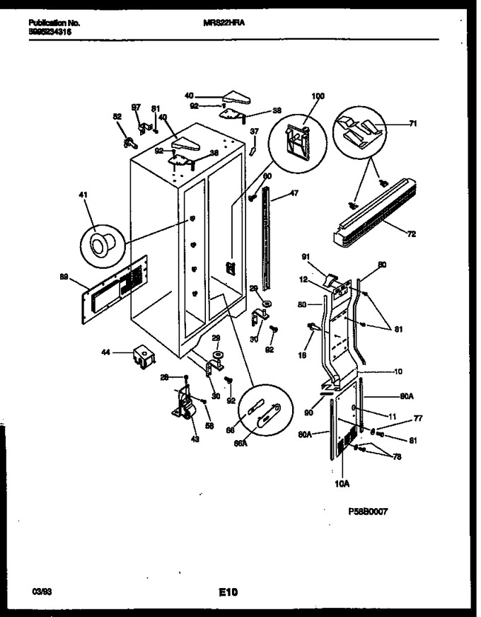 Diagram for MRS22HRAW0