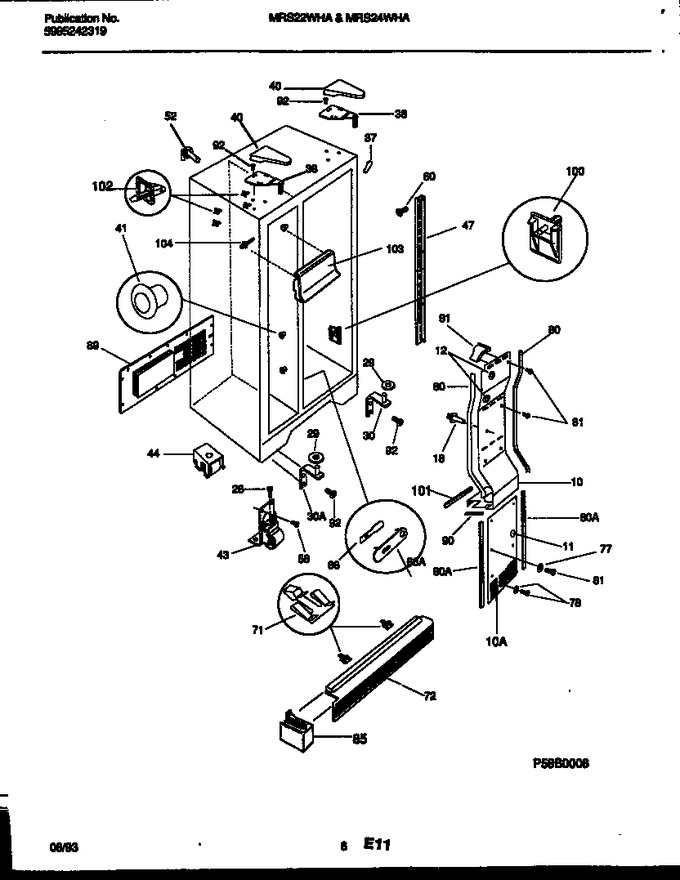 Diagram for MRS22WHAW0