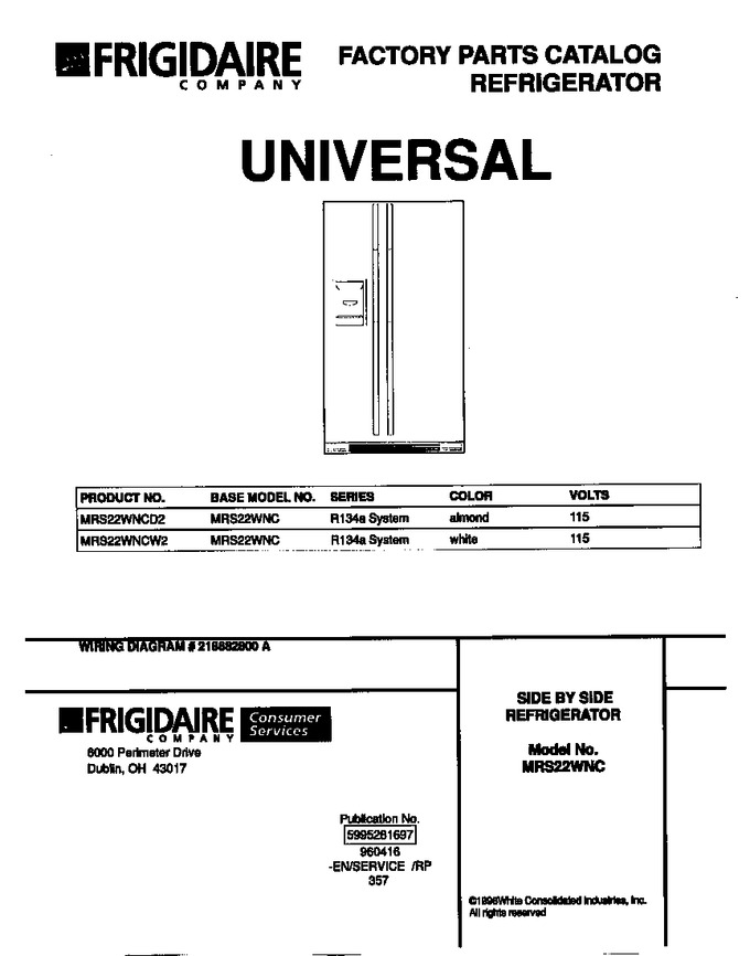 Diagram for MRS22WNCD2