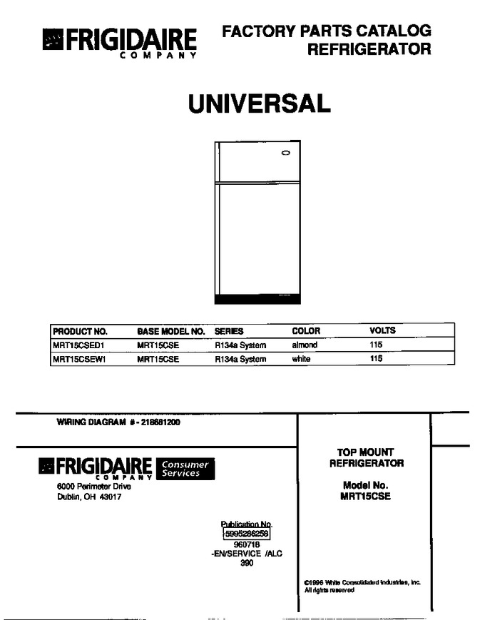 Diagram for MRT15CSED1