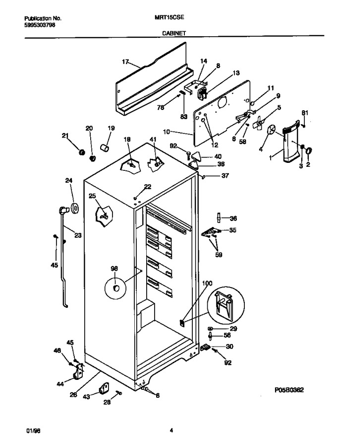 Diagram for MRT15CSEW4