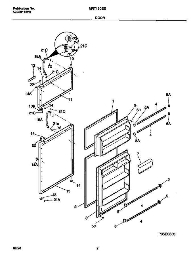 Diagram for MRT15CSED9